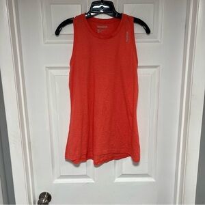 Reebok Women's Vibrant Red Tank Top Size M